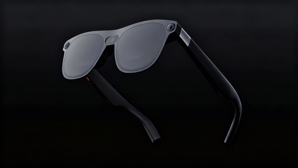 خلفية AI Speak Glasses